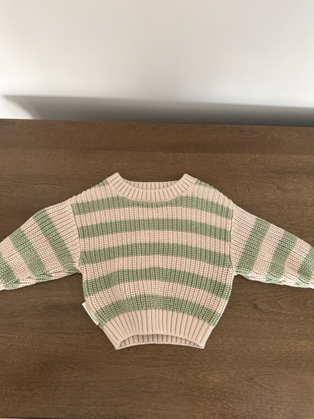 3 Little Crowns Chunky Knit Sweater 0-3 months